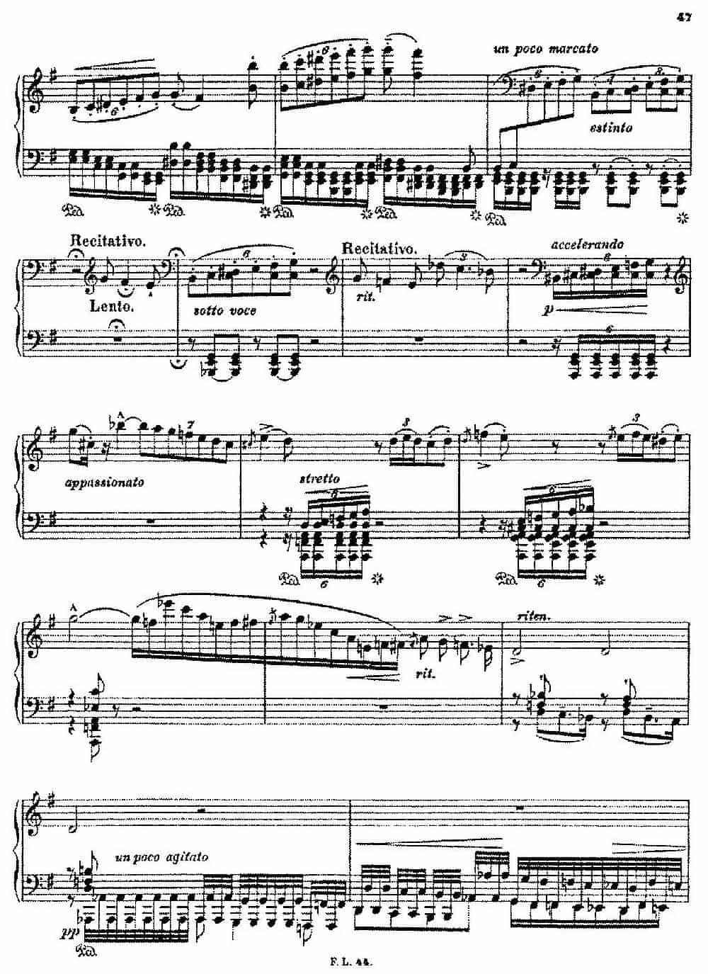 Album d'un Voyageur S.156（旅行者札记·第一册）（印象与诗篇·4. 日内瓦的钟声 Les cloches de G*****） 钢琴乐谱_第5张