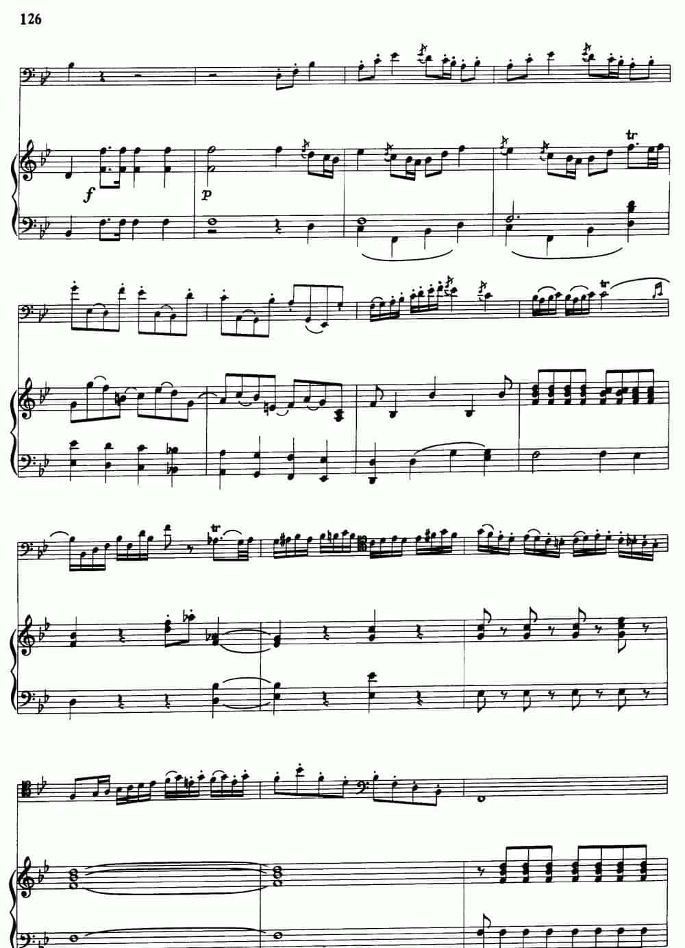 降B大调协奏曲（大管+钢琴伴奏） 铜管乐器谱_第11张