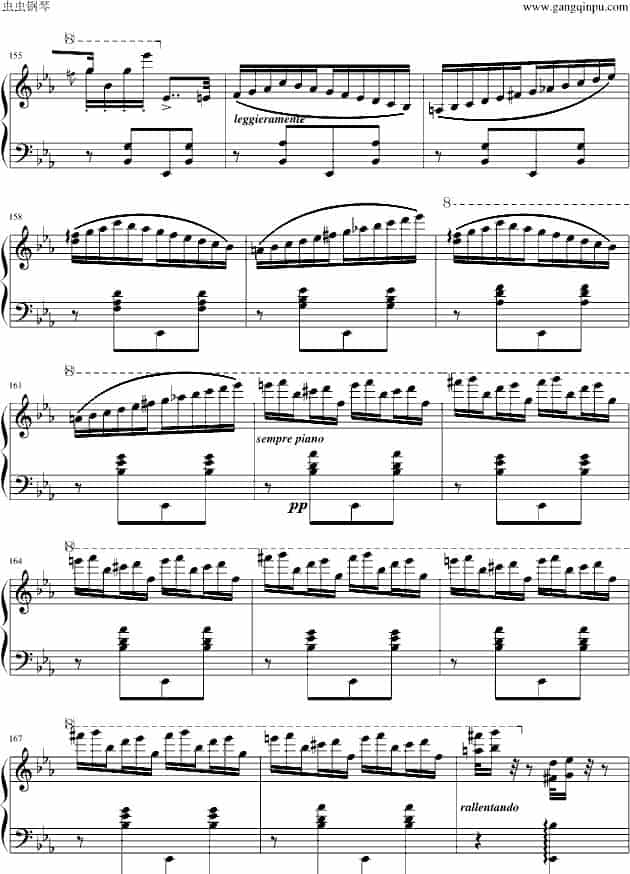匈牙利狂想曲第9号 钢琴乐谱_第12张