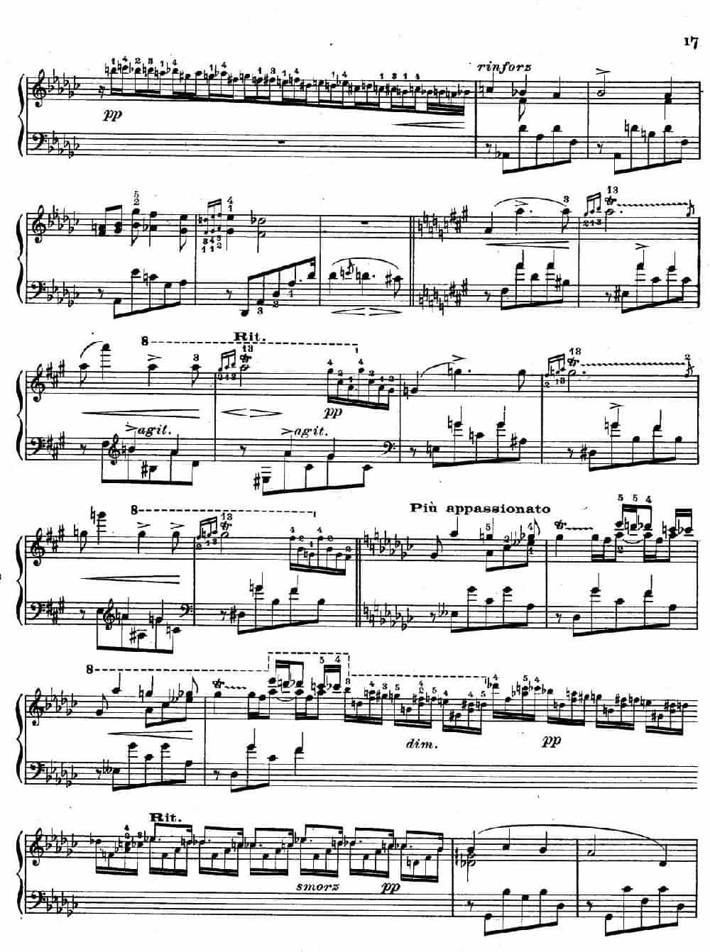 6 Chants Polonais S.480（6首波兰歌曲·Ⅴ） 钢琴乐谱_第2张
