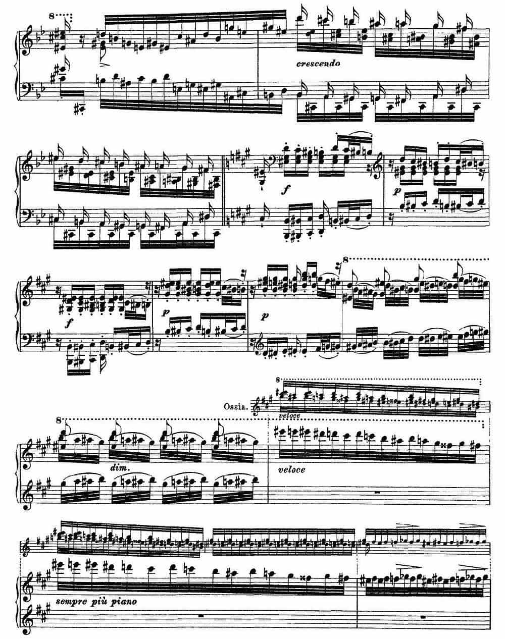 12首超级技巧练习曲：Feux Follets（鬼火） 钢琴乐谱_第5张