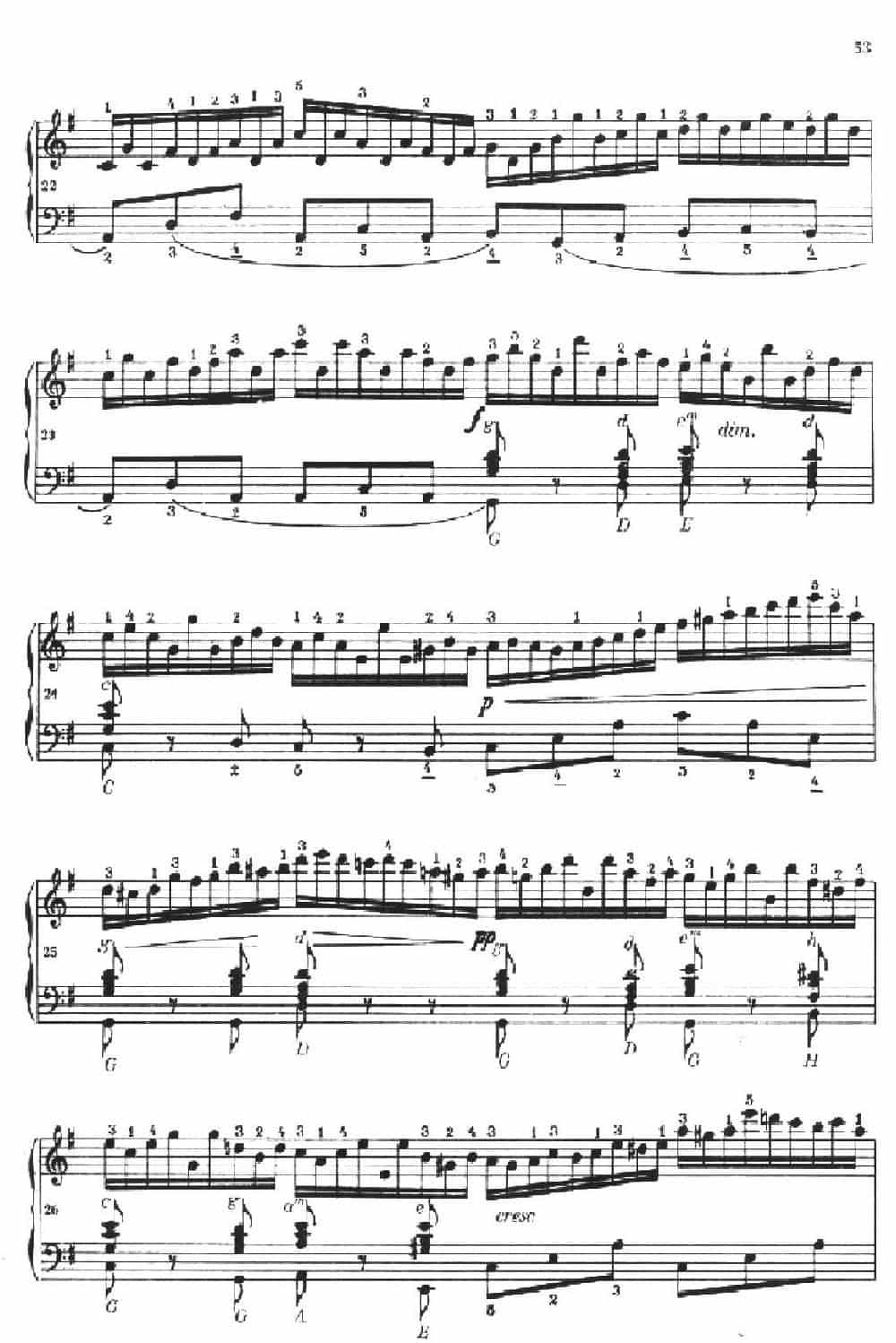 《车尔尼手风琴练习曲集》第Ⅱ册（第21——23首） 手风琴乐谱_第9张