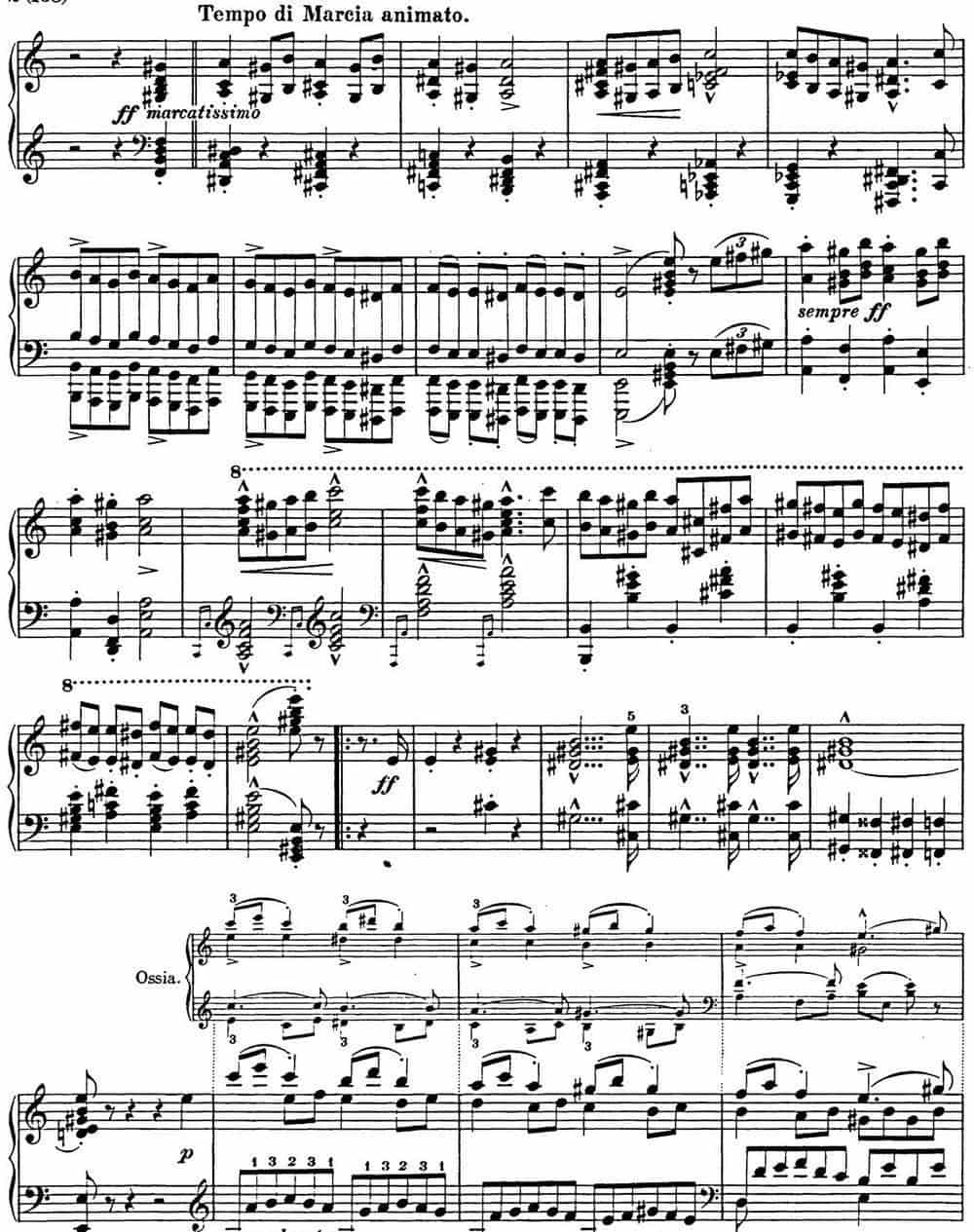 李斯特 匈牙利狂想曲CD Hungarian Rhapsodies S.244 No.15 钢琴乐谱_第2张