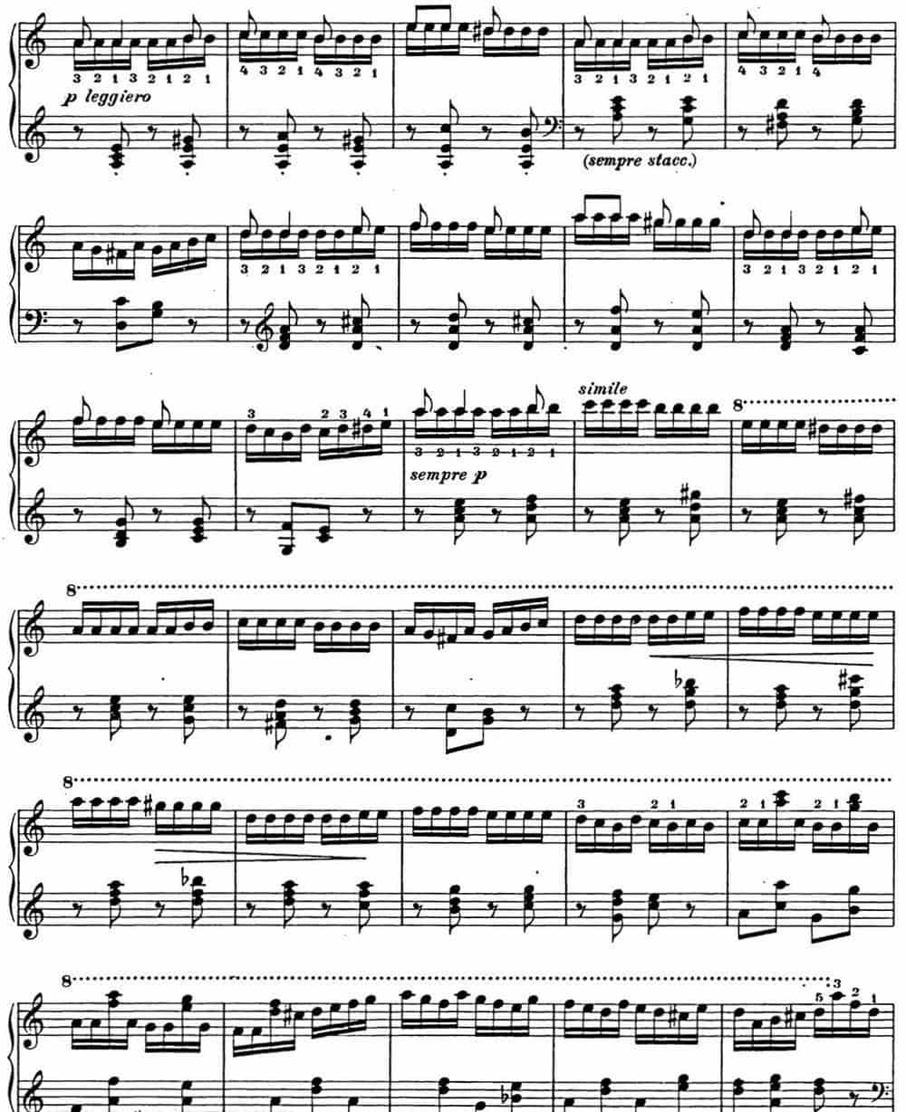 李斯特 匈牙利狂想曲CD Hungarian Rhapsodies S.244 No.13 钢琴乐谱_第10张