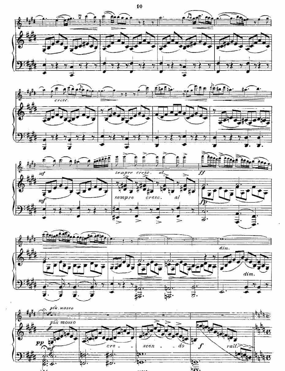 Opern-Transcriptionen.Op.45-2（长笛+钢琴伴奏） 长笛乐谱_第9张