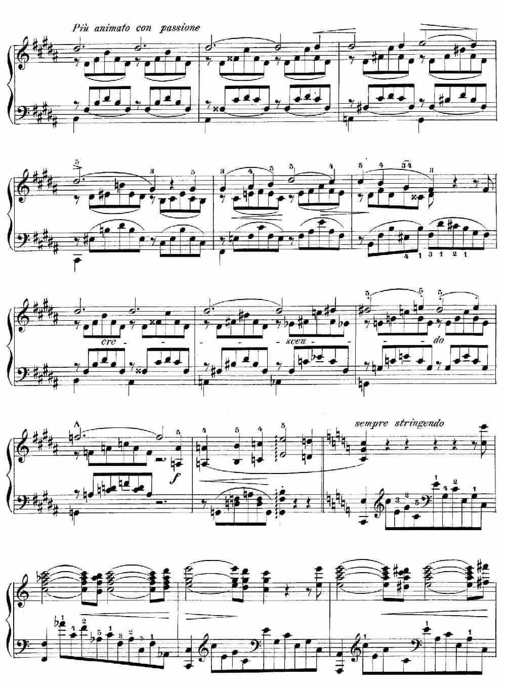 Notturnos S.541（3首夜曲“爱之梦”·3） 钢琴乐谱_第3张