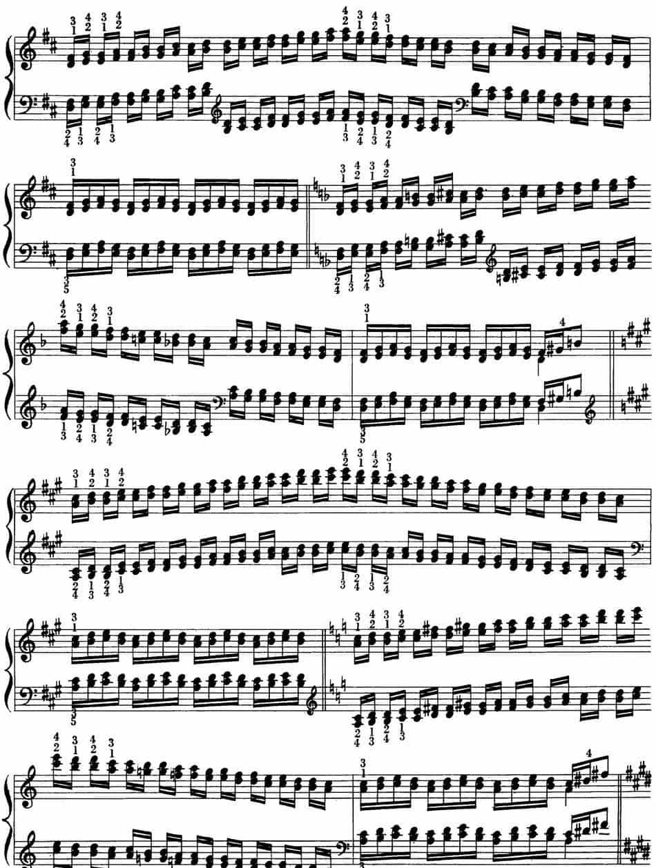 Technical Exercises S.146（李斯特钢琴技巧练习 BOOK Ⅴ） 钢琴乐谱_第6张