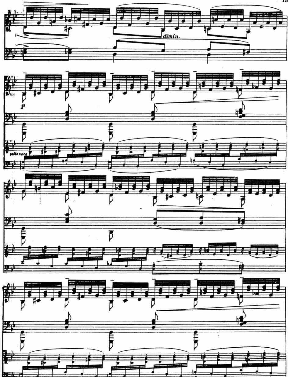 6首帕格尼尼大练习曲（Tremolo Etude Nr.1） 钢琴乐谱_第12张