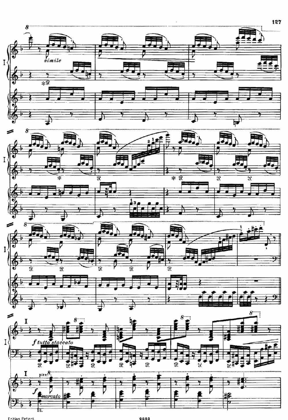 Danse Macabre.（双钢琴） 钢琴乐谱_第26张