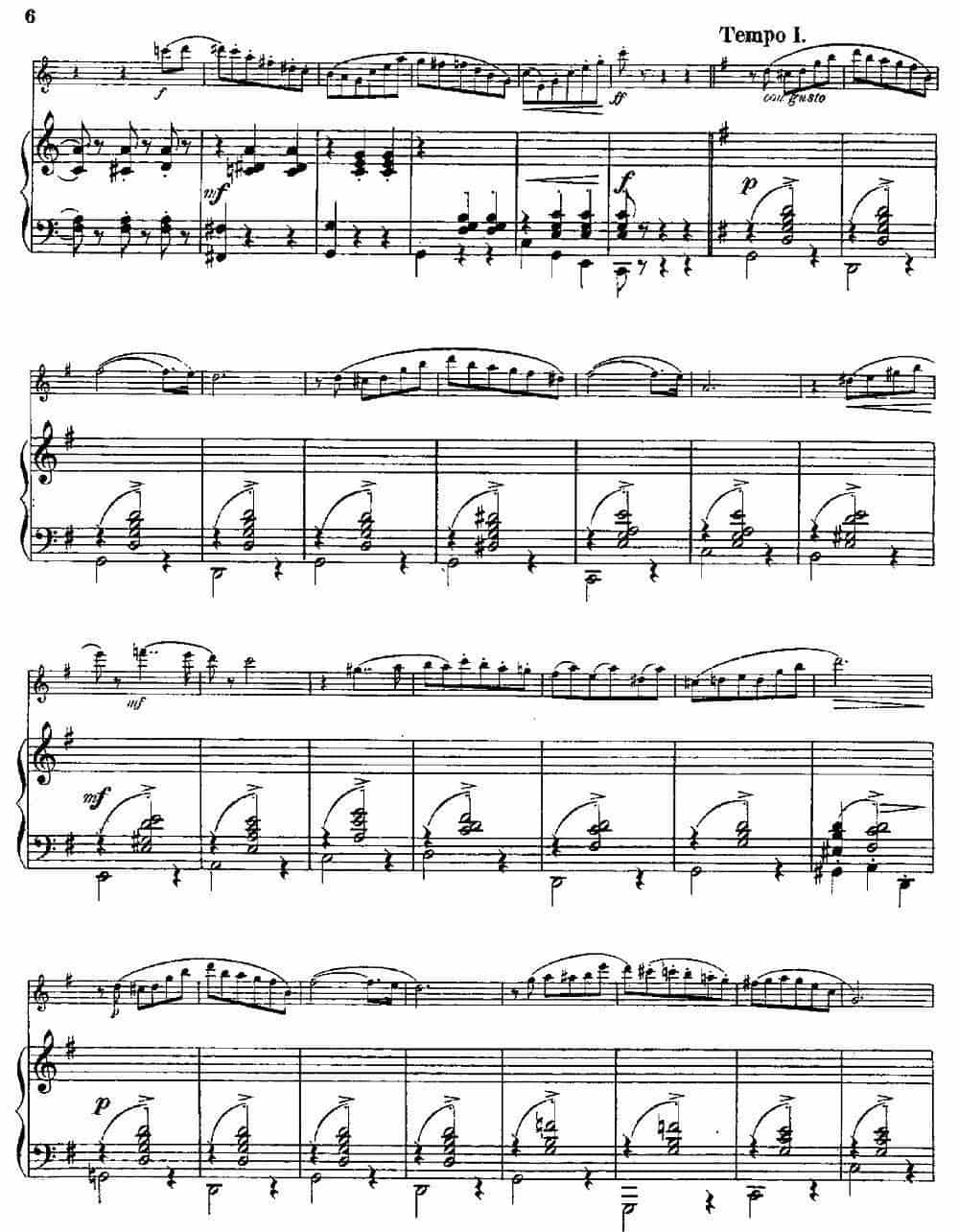 Walzer（Op.55 No.2）（长笛+钢琴伴奏） 长笛乐谱_第5张
