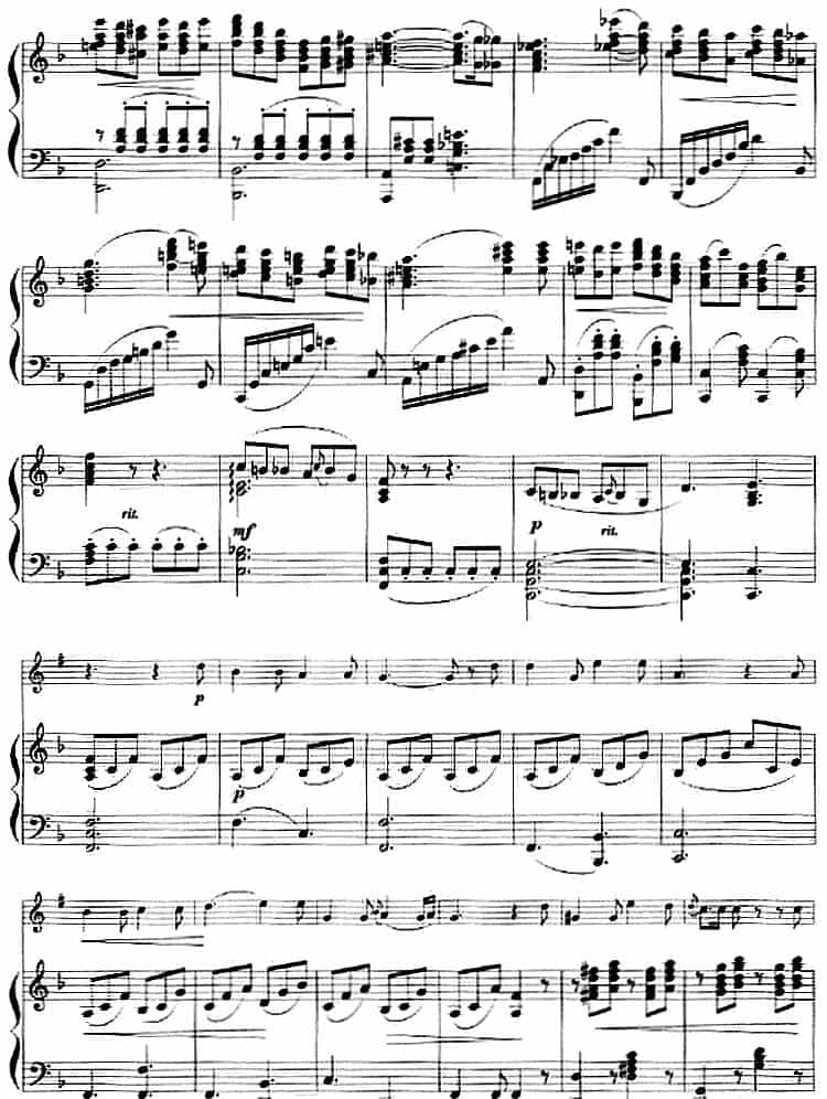 意大利幻想曲（小号+钢琴伴奏） 铜管乐器谱_第5张