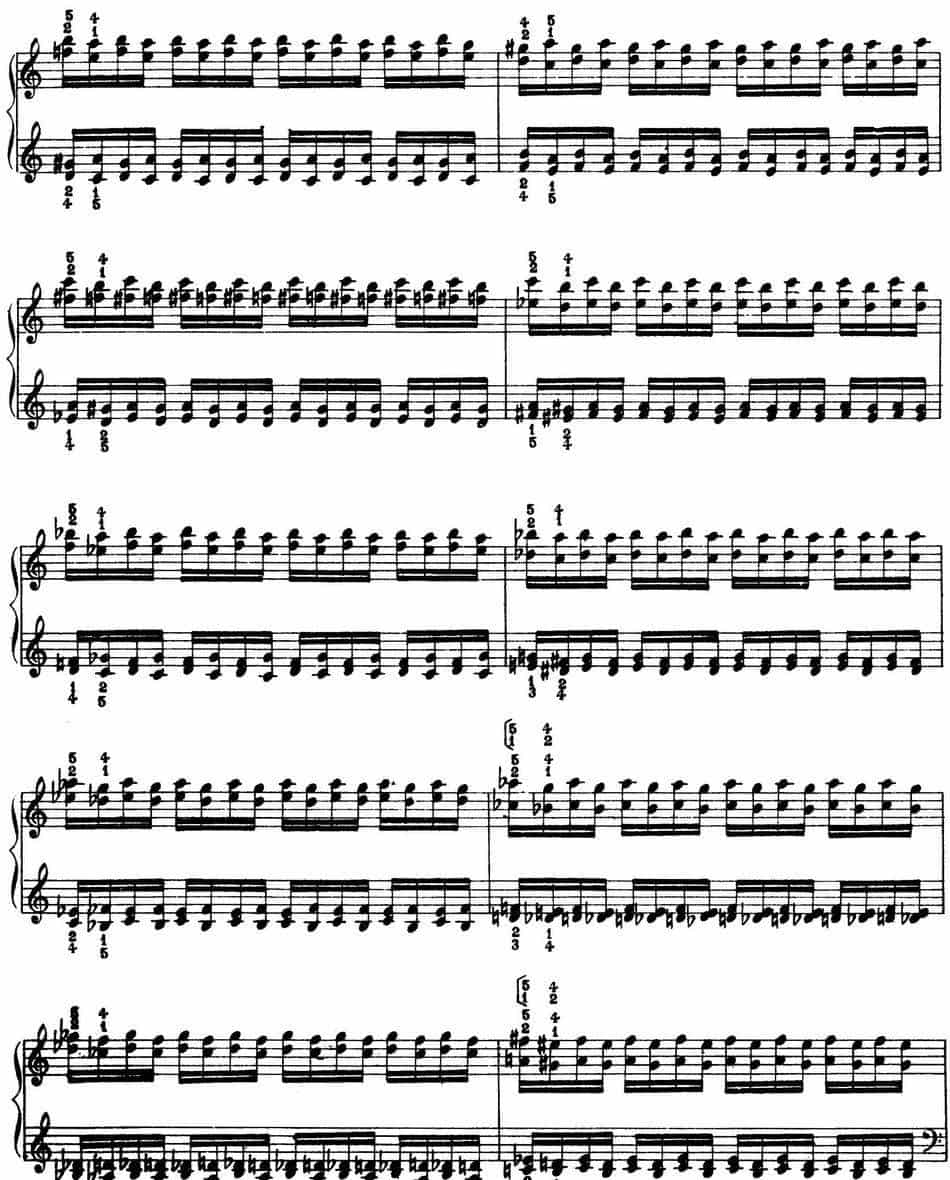 Technical Exercises S.146（李斯特钢琴技巧练习 BOOK Ⅷ） 钢琴乐谱_第18张