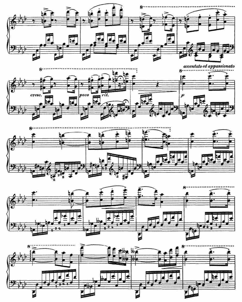 12首超级技巧练习曲：F Minor（F小调） 钢琴乐谱_第7张