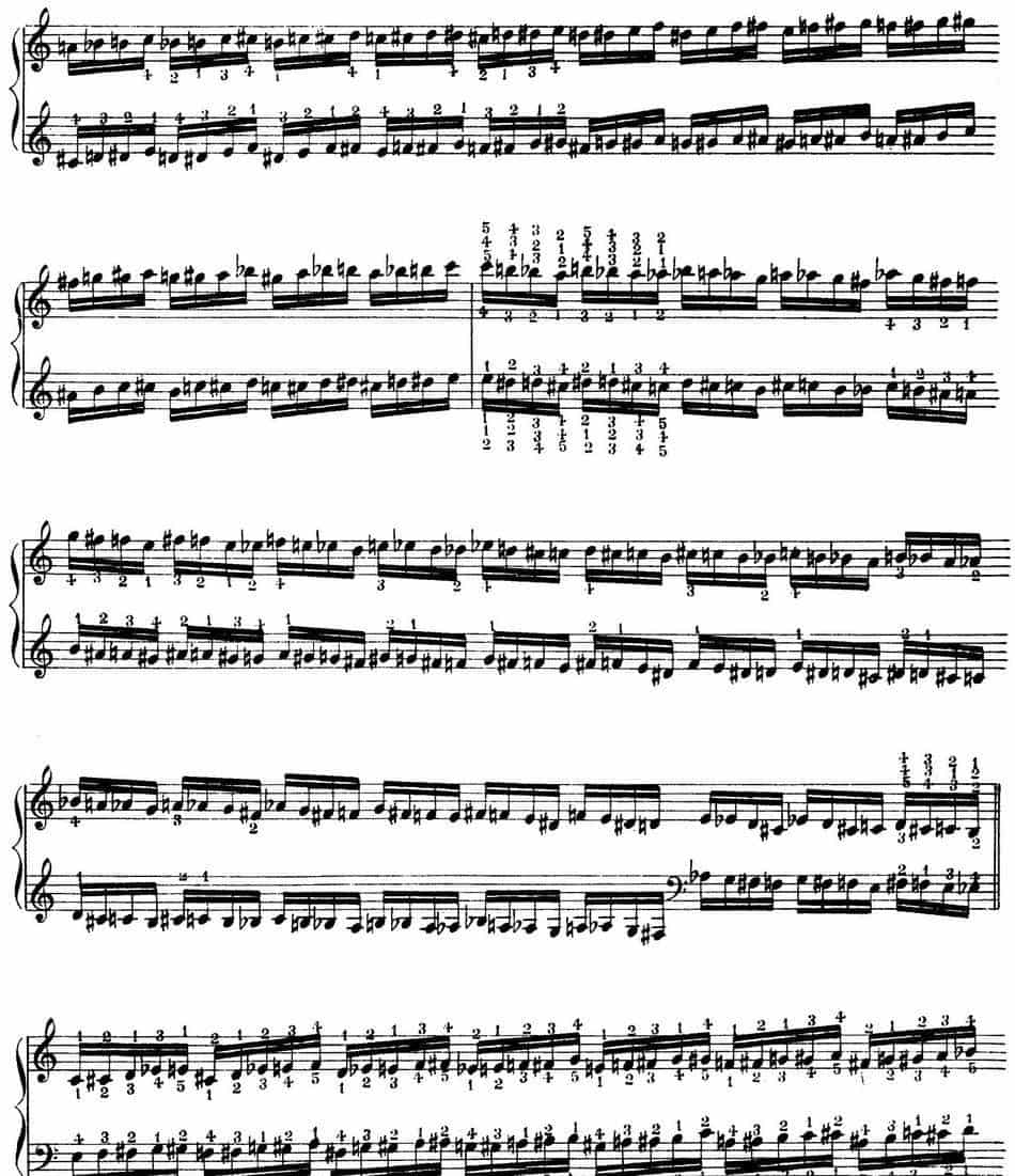 Technical Exercises S.146（李斯特钢琴技巧练习 BOOK Ⅳ） 钢琴乐谱_第5张