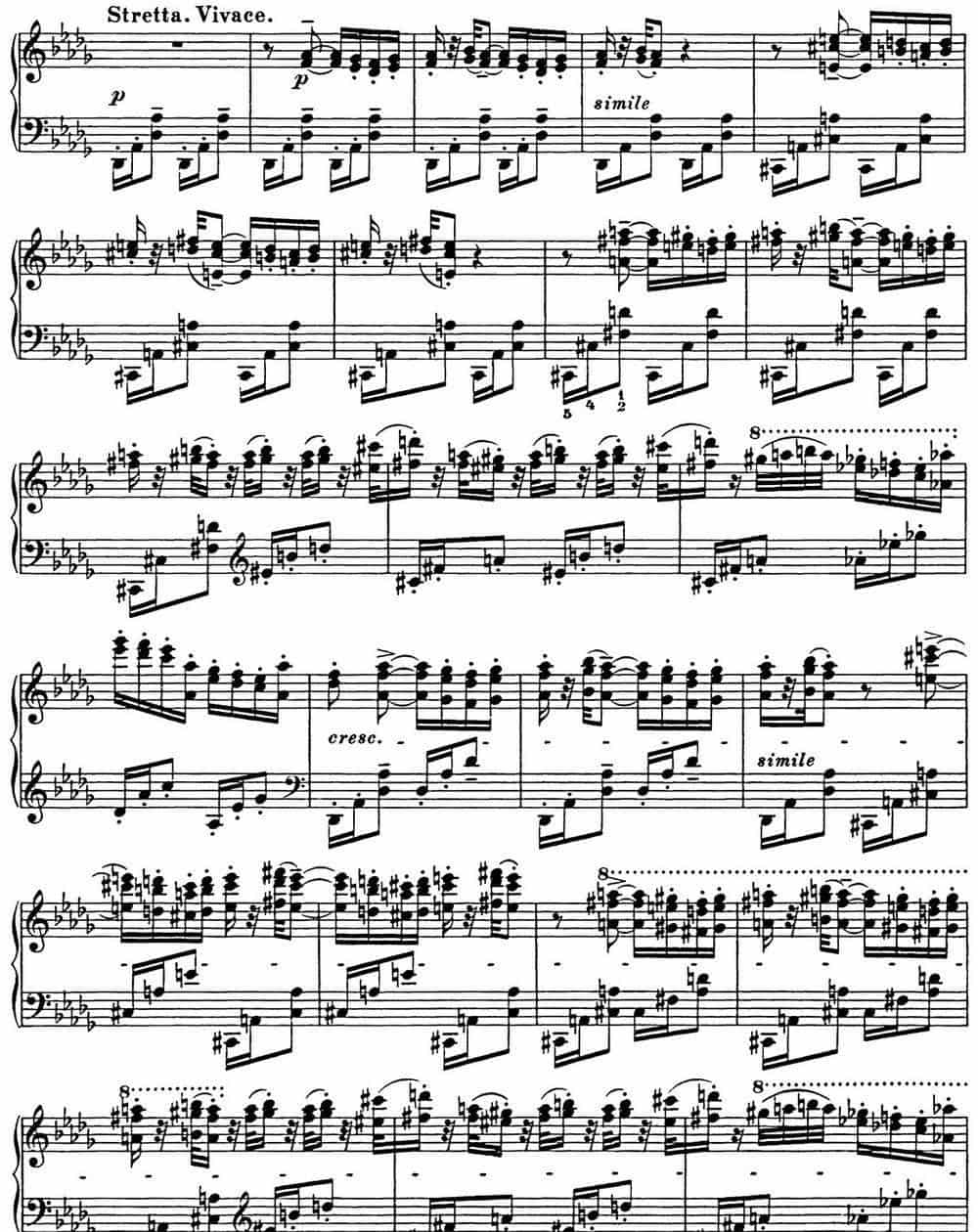 李斯特 匈牙利狂想曲CD Hungarian Rhapsodies S.244 No.12 钢琴乐谱_第10张