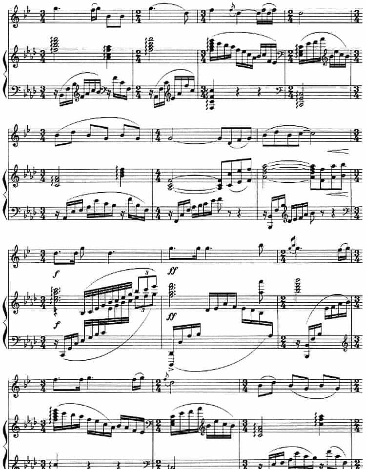 组曲《清水江畔》1.美丽的清水江（小号+钢琴伴奏） 铜管乐器谱_第2张