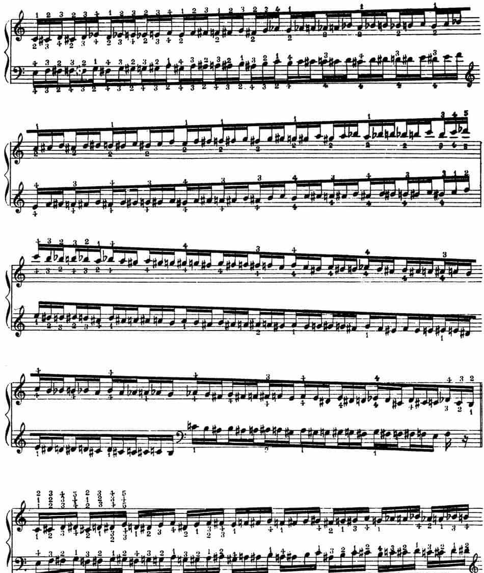 Technical Exercises S.146（李斯特钢琴技巧练习 BOOK Ⅳ） 钢琴乐谱_第4张