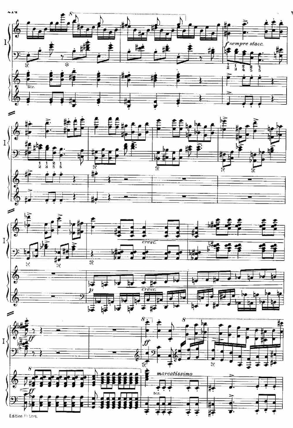 流浪者幻想曲（双钢琴） 钢琴乐谱_第43张