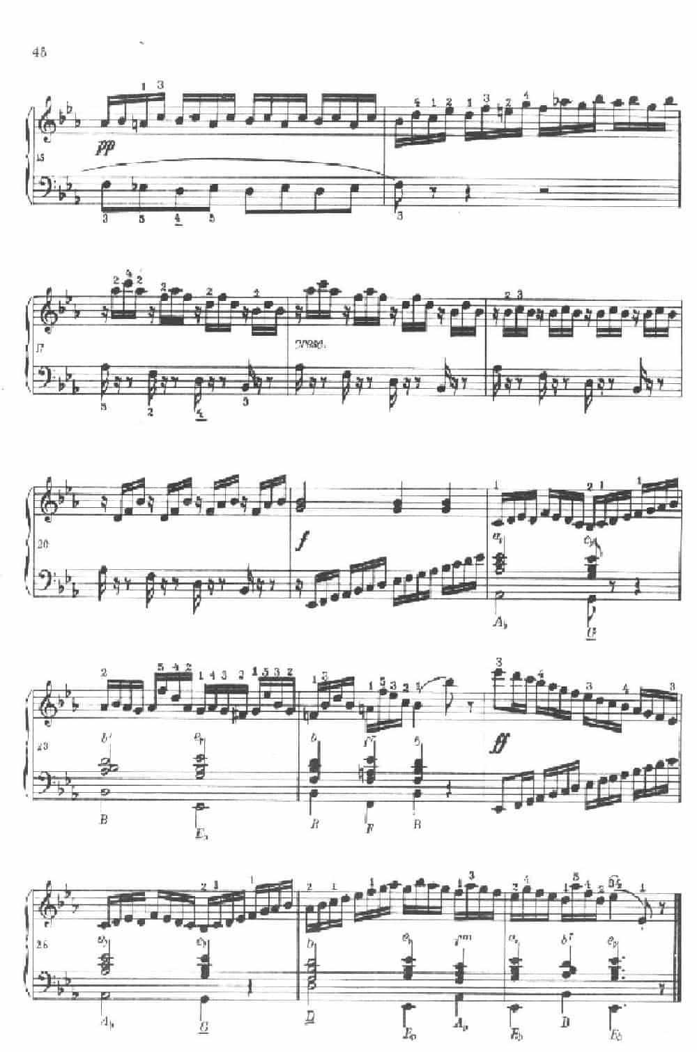 《车尔尼手风琴练习曲集》第Ⅱ册（第21——23首） 手风琴乐谱_第4张