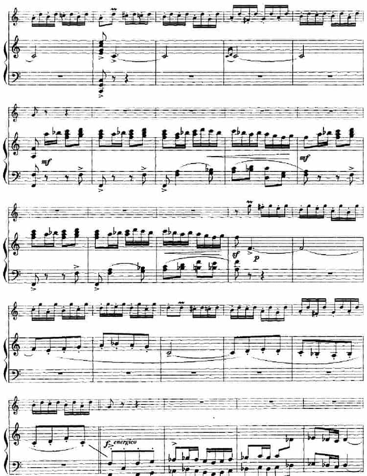 小协奏曲（小号+钢琴伴奏） 铜管乐器谱_第3张