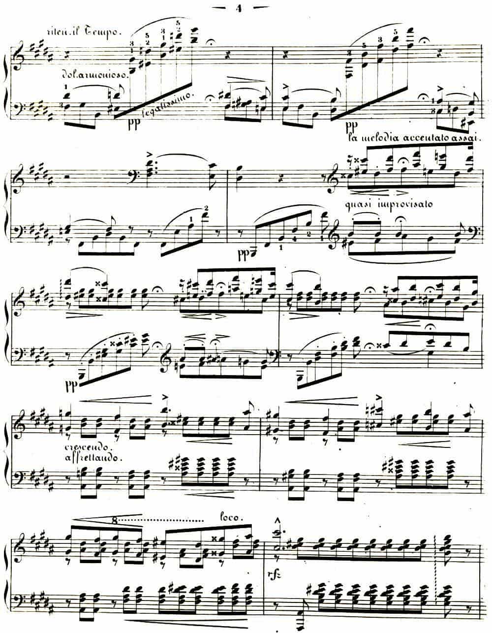 李斯特音乐会练习曲&nbsp;S144（1 悲歌 降A大调 S144 Il） 钢琴乐谱_第3张