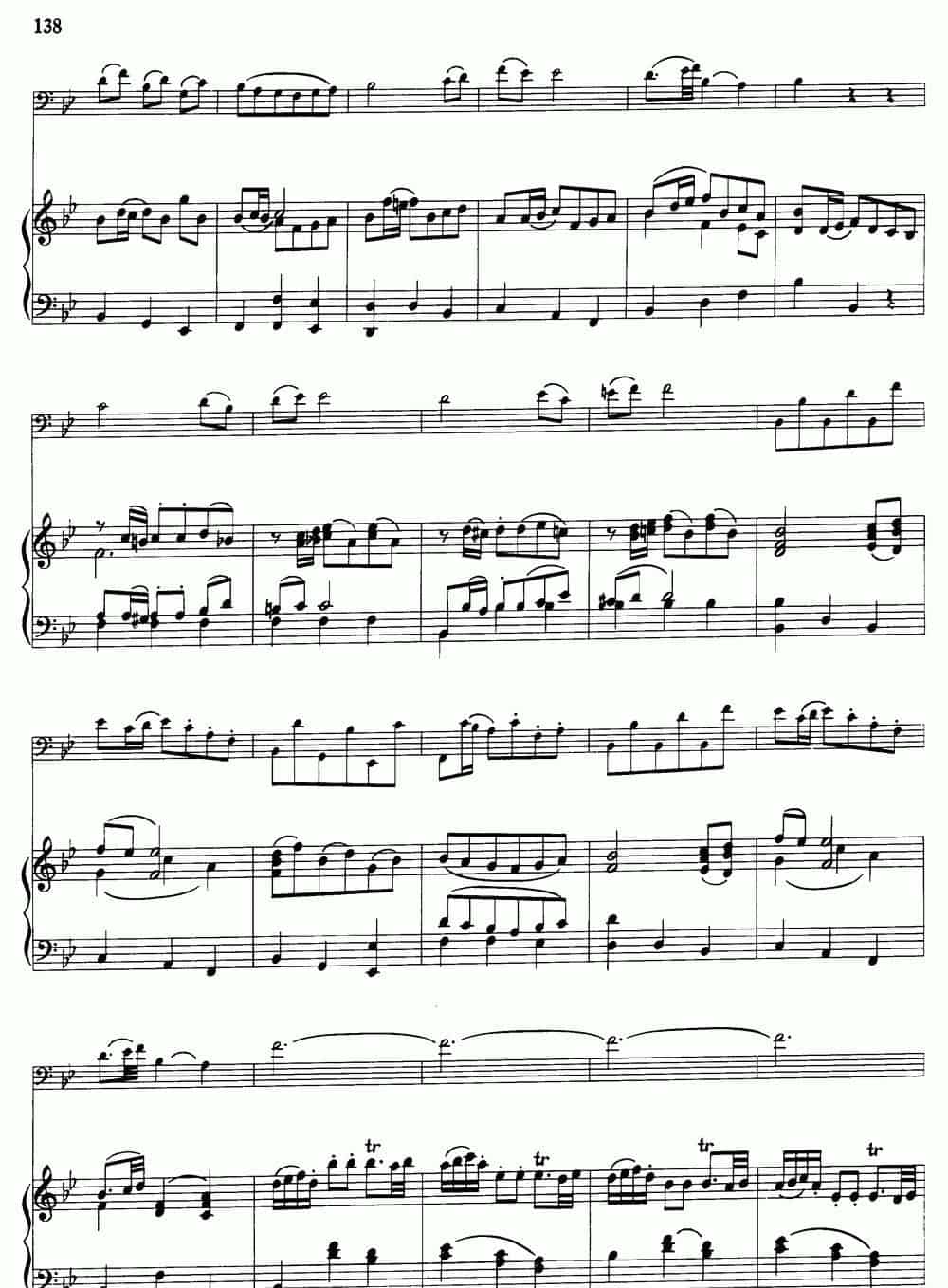 降B大调协奏曲（大管+钢琴伴奏） 铜管乐器谱_第23张