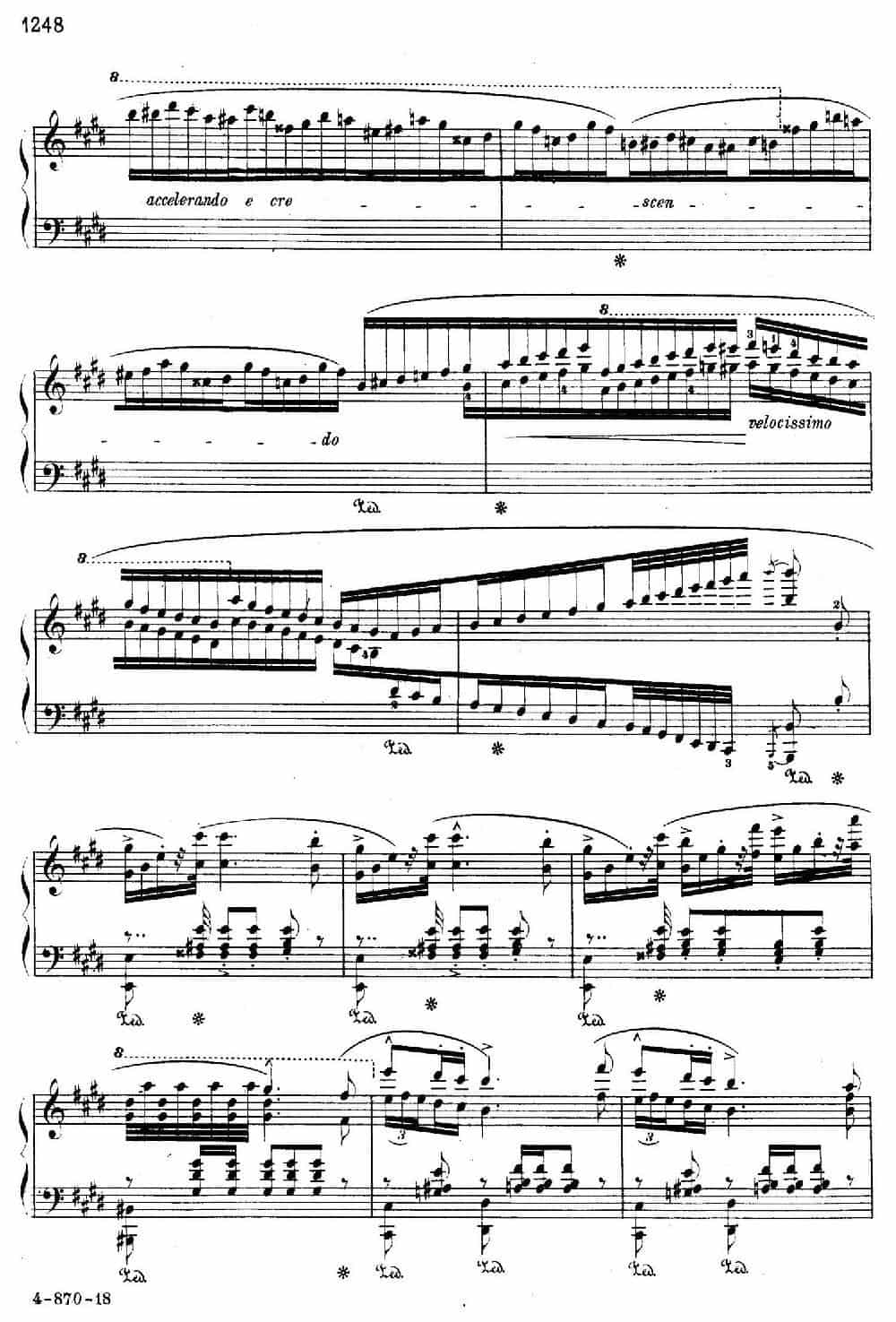 Two Polonaises S.223（2首波洛奈兹舞曲·E大调） 钢琴乐谱_第4张