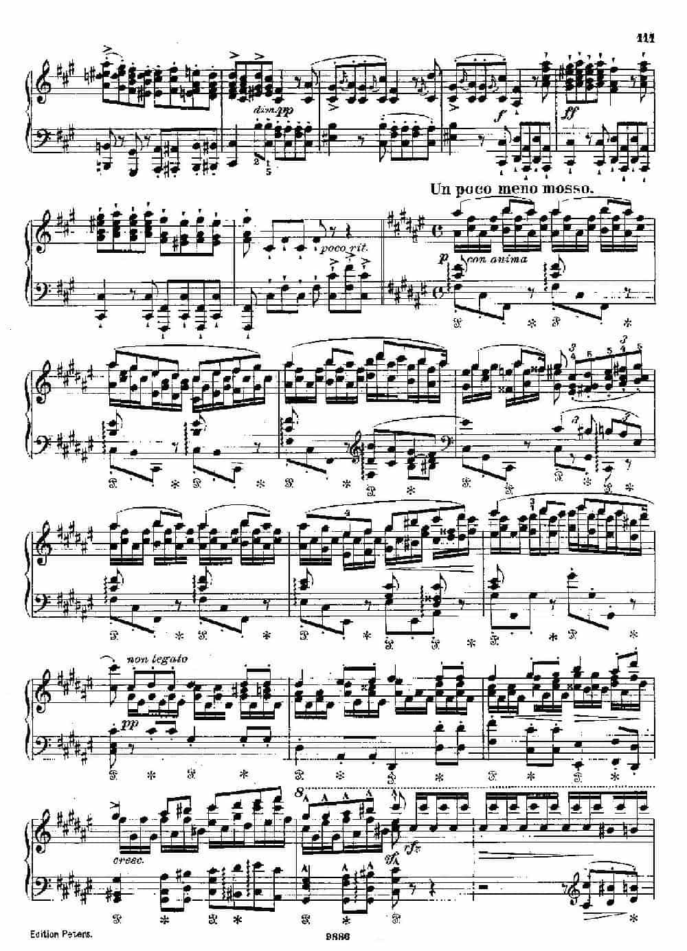 3首进行曲 S.426 No.3 钢琴乐谱_第8张