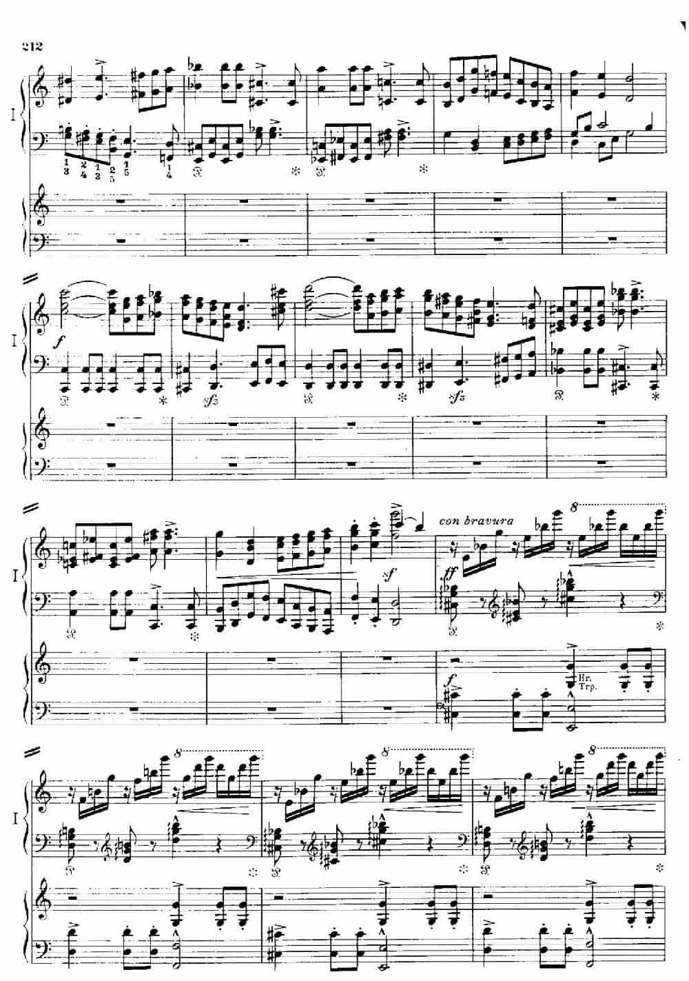 流浪者幻想曲（双钢琴） 钢琴乐谱_第41张