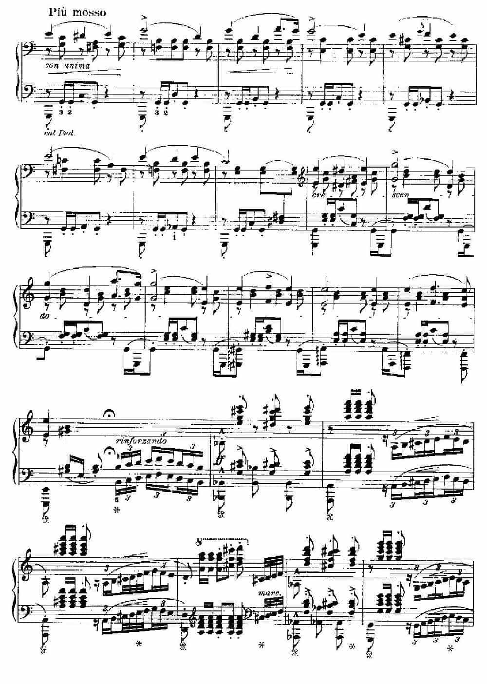 Two Polonaises S.223（2首波洛奈兹舞曲·c小调） 钢琴乐谱_第13张