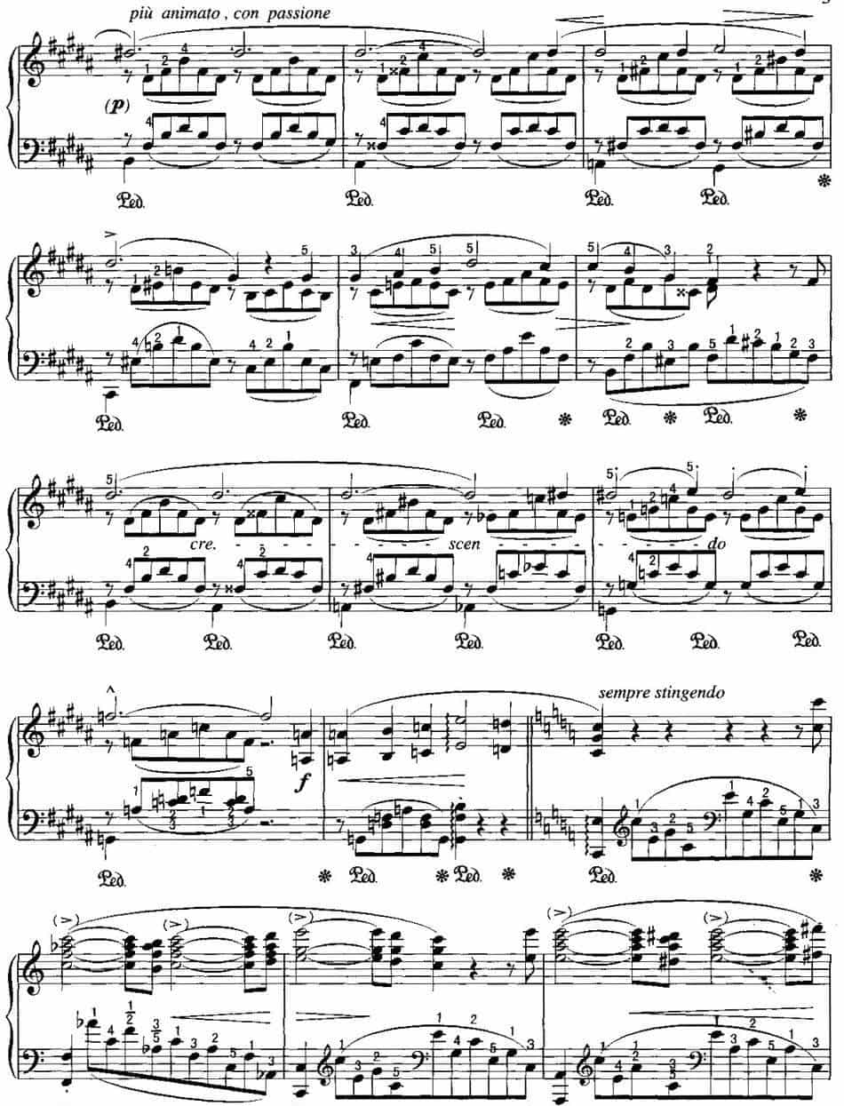 不可不弹的世界钢琴名曲：爱之梦（第3首） 钢琴乐谱_第3张