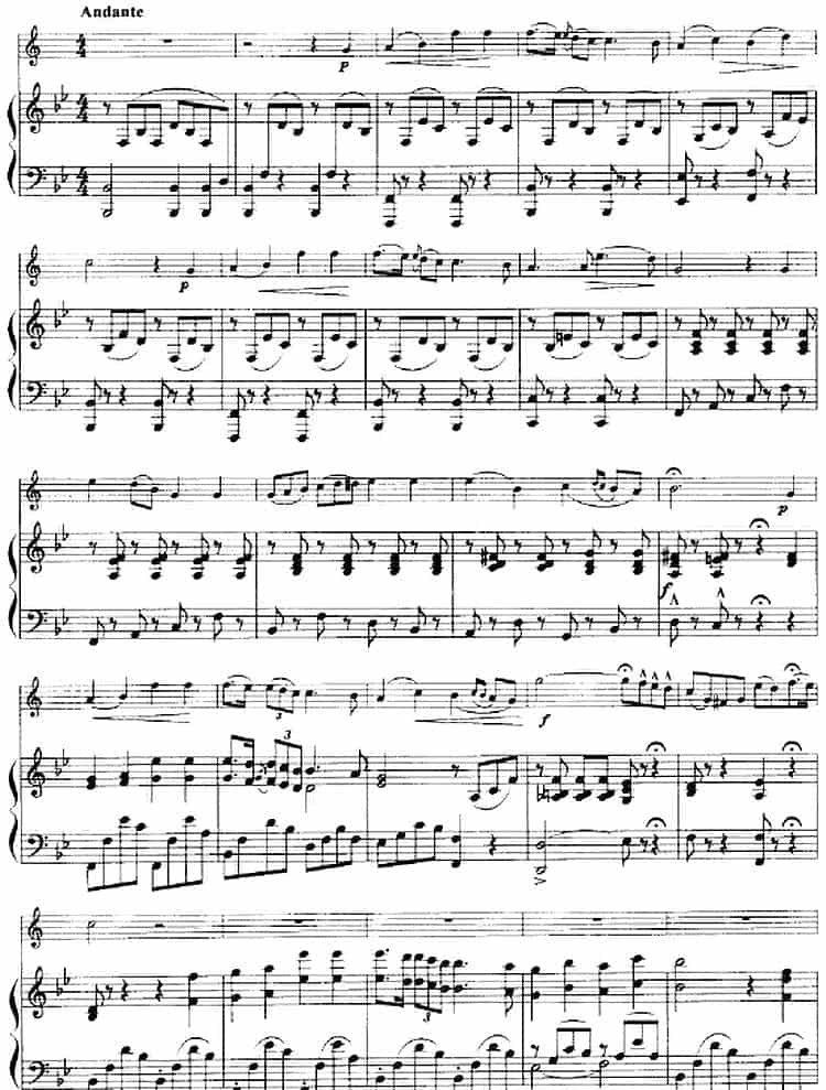 爱之梦幻想曲（小号+钢琴伴奏） 铜管乐器谱_第3张