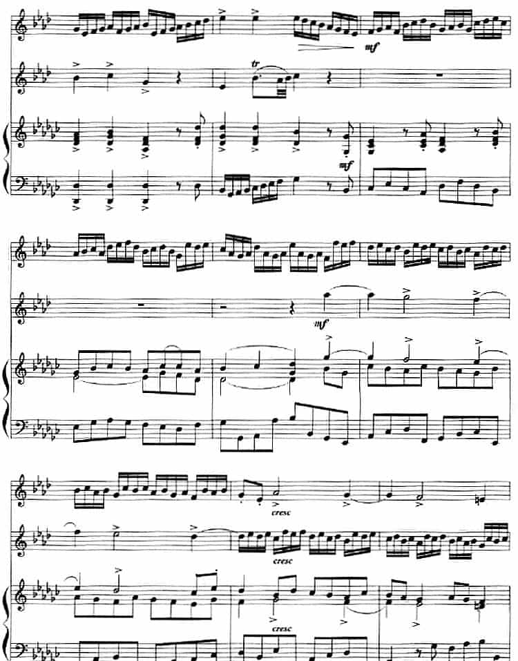 二重奏鸣曲（小号+钢琴伴奏） 铜管乐器谱_第12张