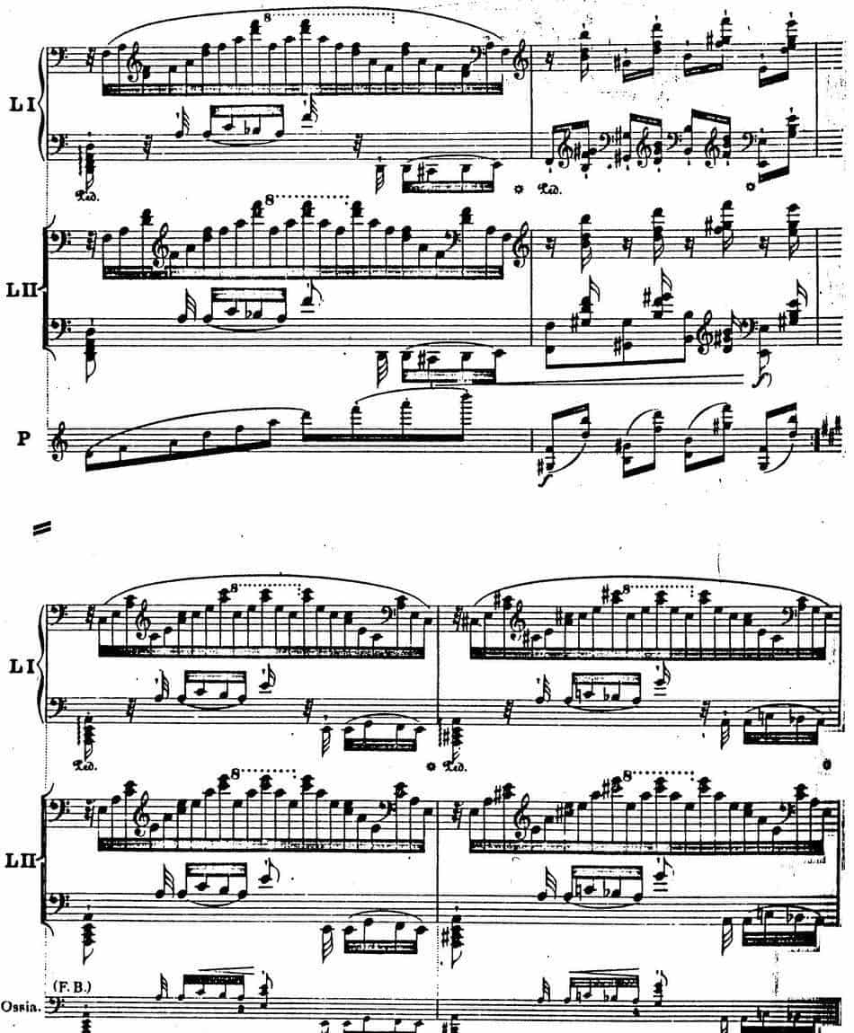 6首帕格尼尼大练习曲（Thema mit Variationen Etude Nr.6） 钢琴乐谱_第28张