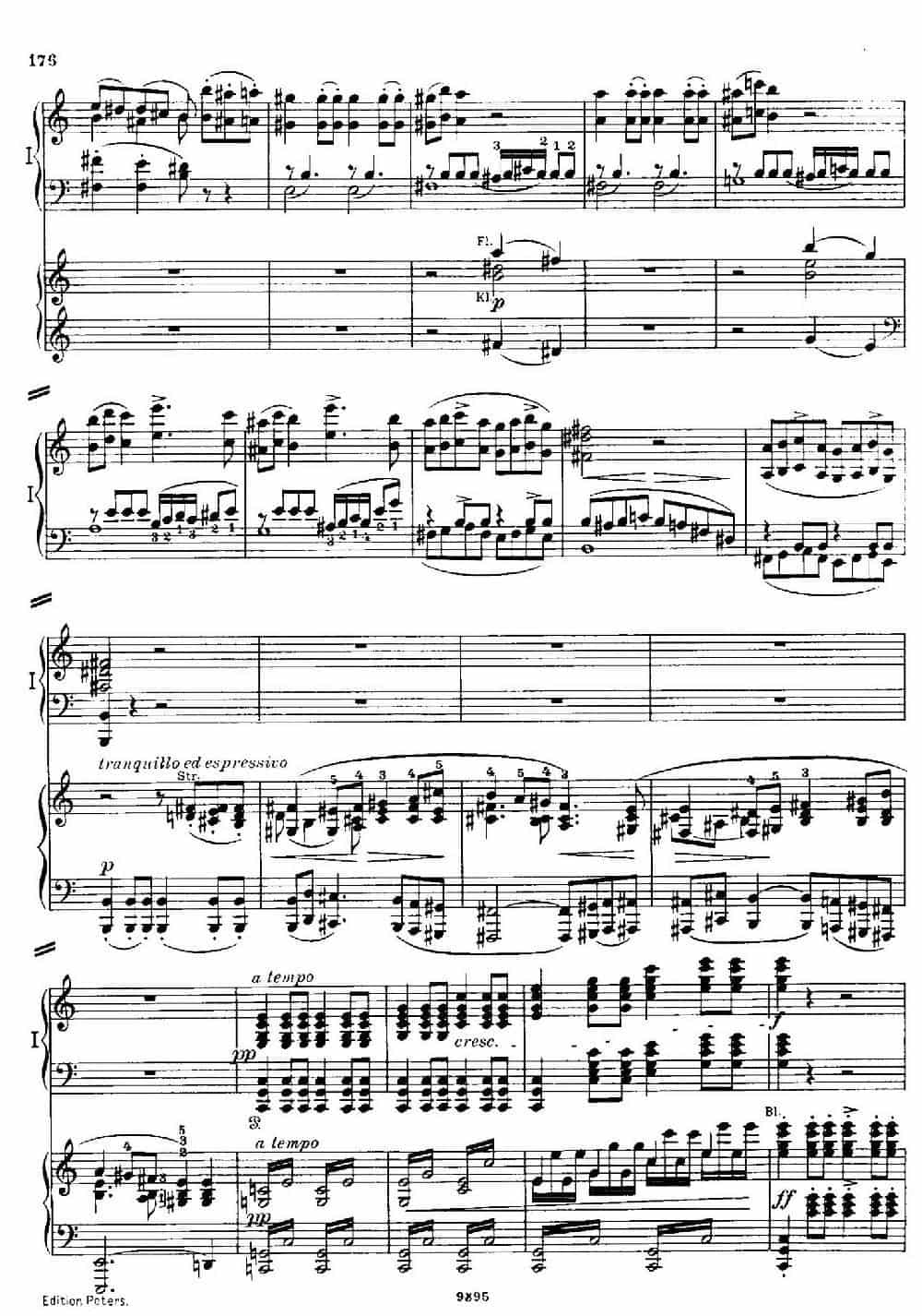 流浪者幻想曲（双钢琴） 钢琴乐谱_第5张