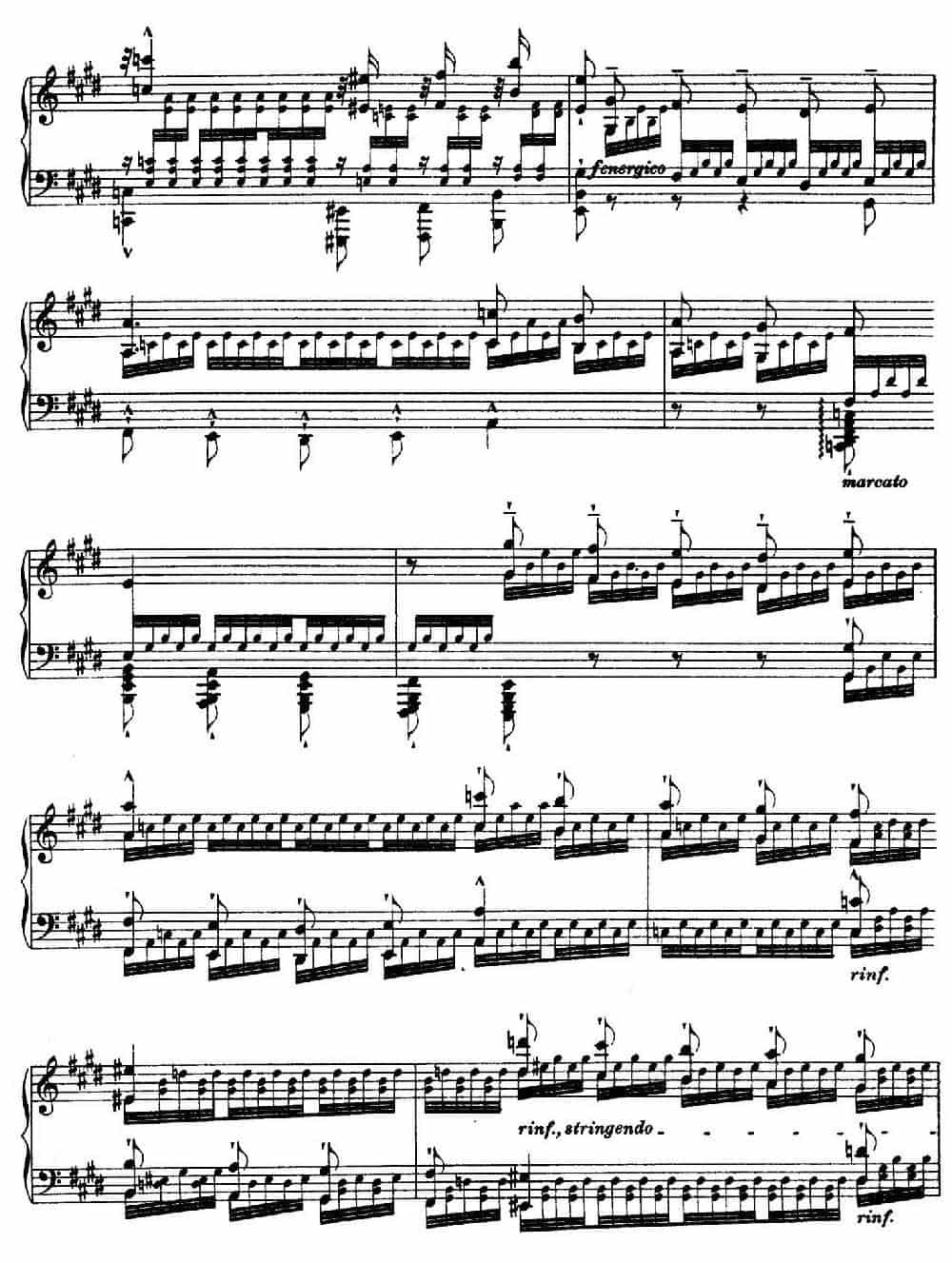 12 Etudes d'execution Transcendante S.139（12首超技练习曲·12） 钢琴乐谱_第4张