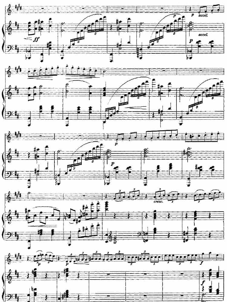 音乐会圆舞曲（小号+钢琴伴奏） 铜管乐器谱_第5张
