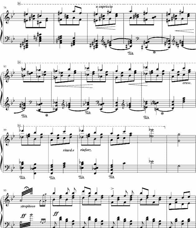 香槟之歌（李斯特《唐璜的回忆》选段） 钢琴乐谱_第4张