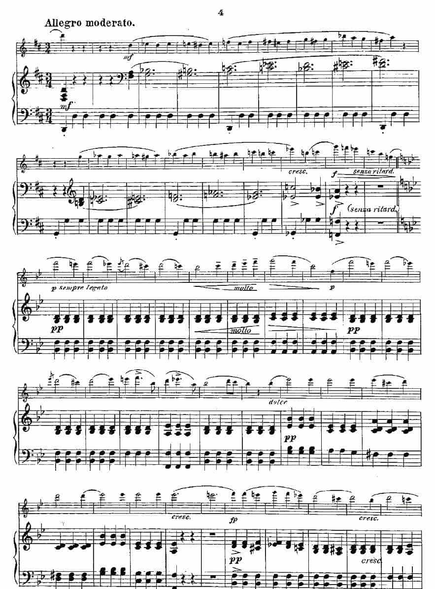 Opern-Transcriptionen.Op.45-6（长笛+钢琴伴奏） 长笛乐谱_第3张