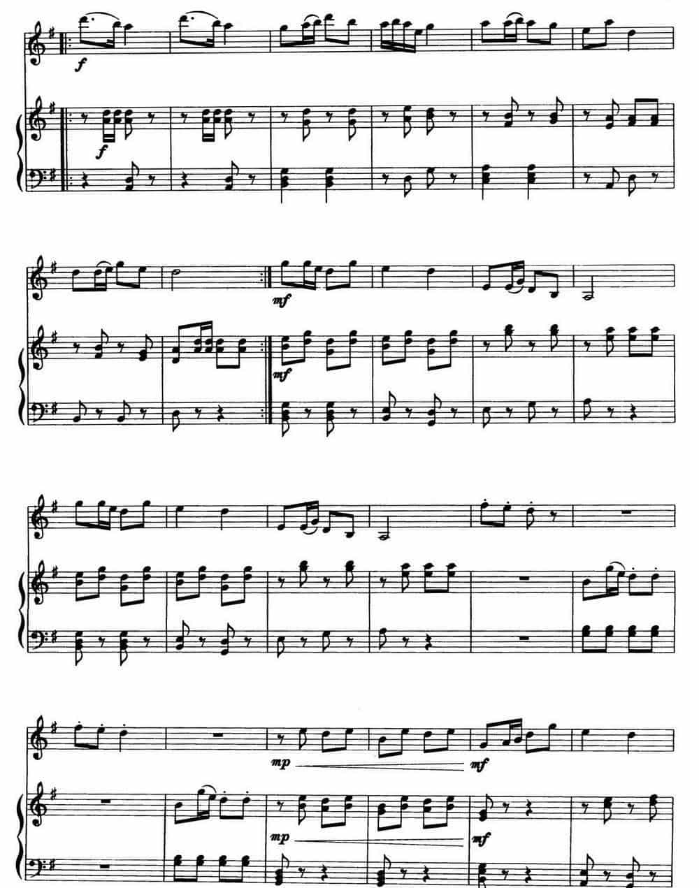 窗花舞（舞剧《白毛女》选曲）（半音阶口琴+钢琴伴奏） 口琴乐谱_第2张
