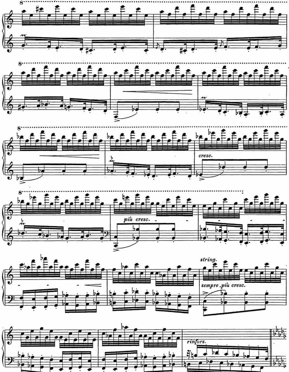 李斯特 匈牙利狂想曲CD Hungarian Rhapsodies S.244 No.14 钢琴乐谱_第10张