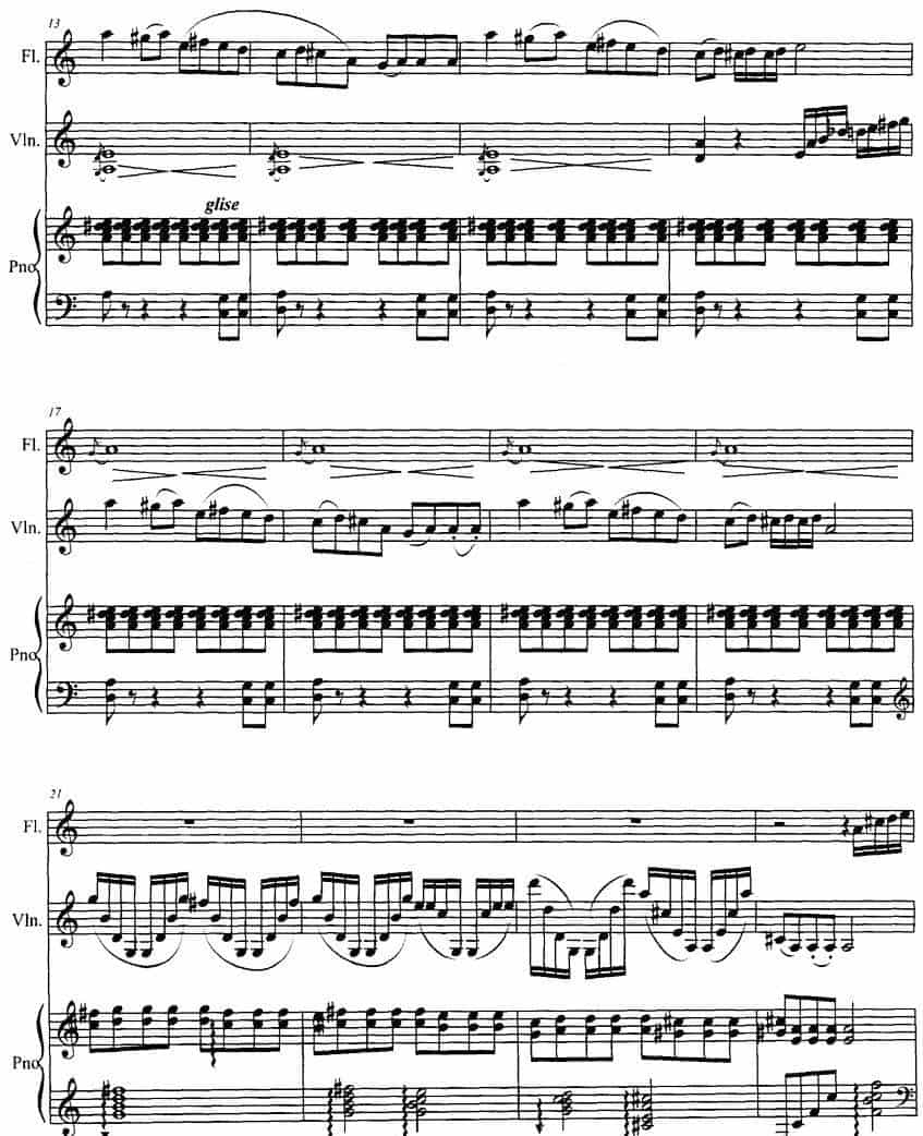 长笛与小提琴组曲：（二）乐舞一（带钢琴伴奏） 长笛乐谱_第2张