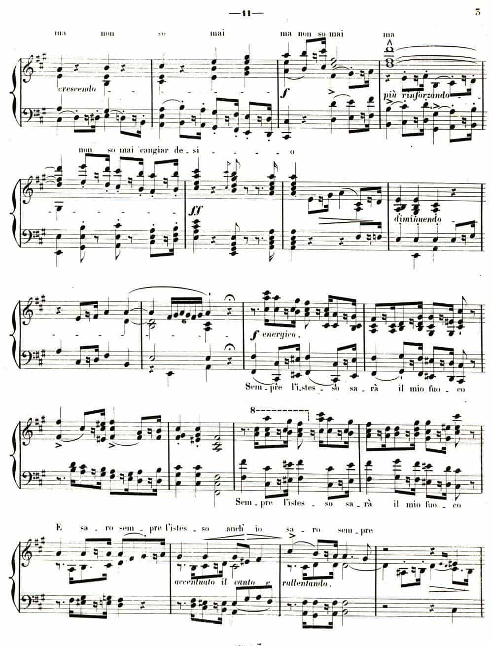旅行岁月（第二集）意大利游记（罗沙小调 Canzometta del Salvator Rosa） 钢琴乐谱_第2张