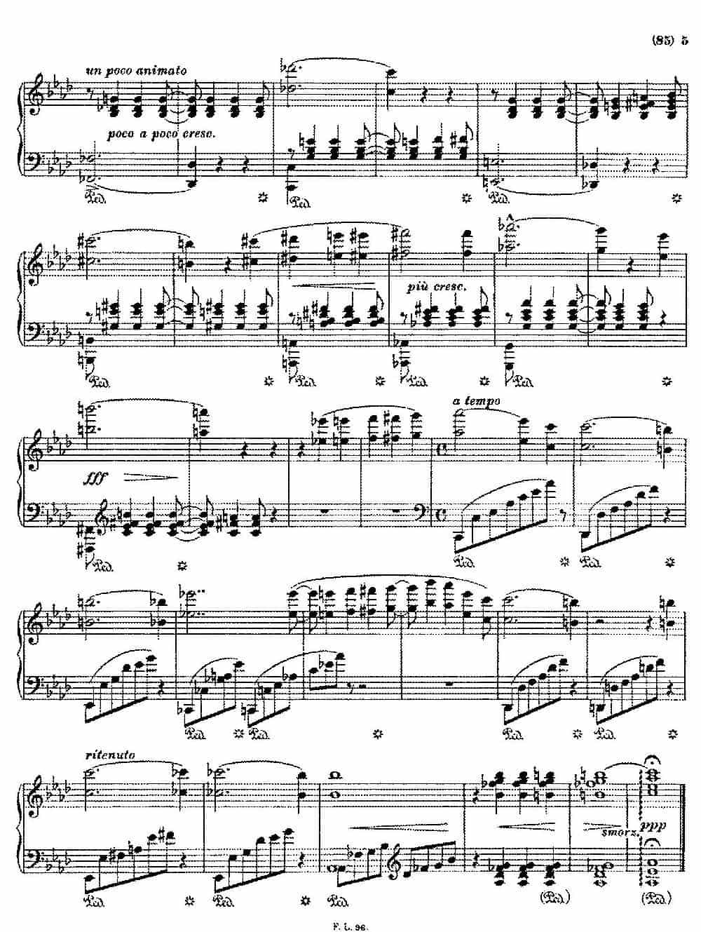5 Klavierstücke S.192（5首钢琴小品·Ⅱ） 钢琴乐谱_第2张