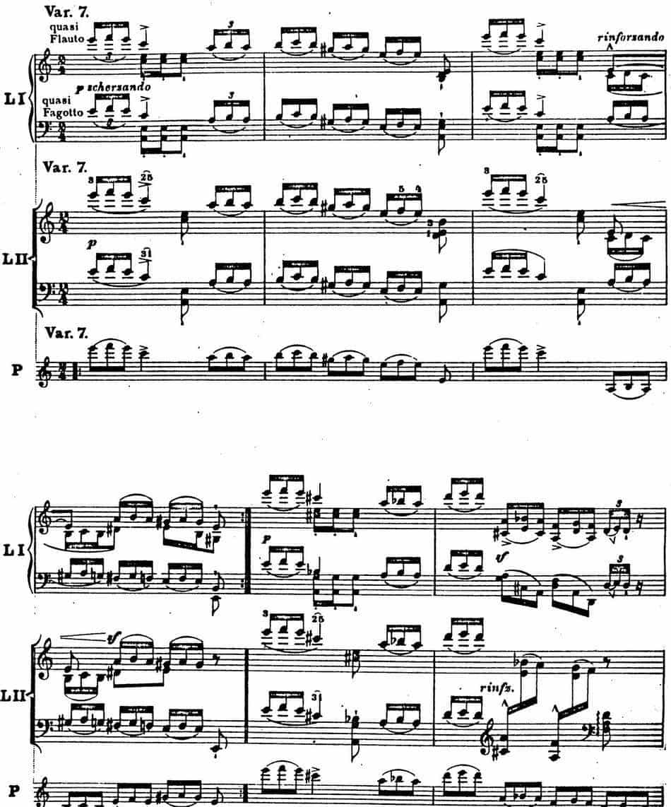6首帕格尼尼大练习曲（Thema mit Variationen Etude Nr.6） 钢琴乐谱_第16张