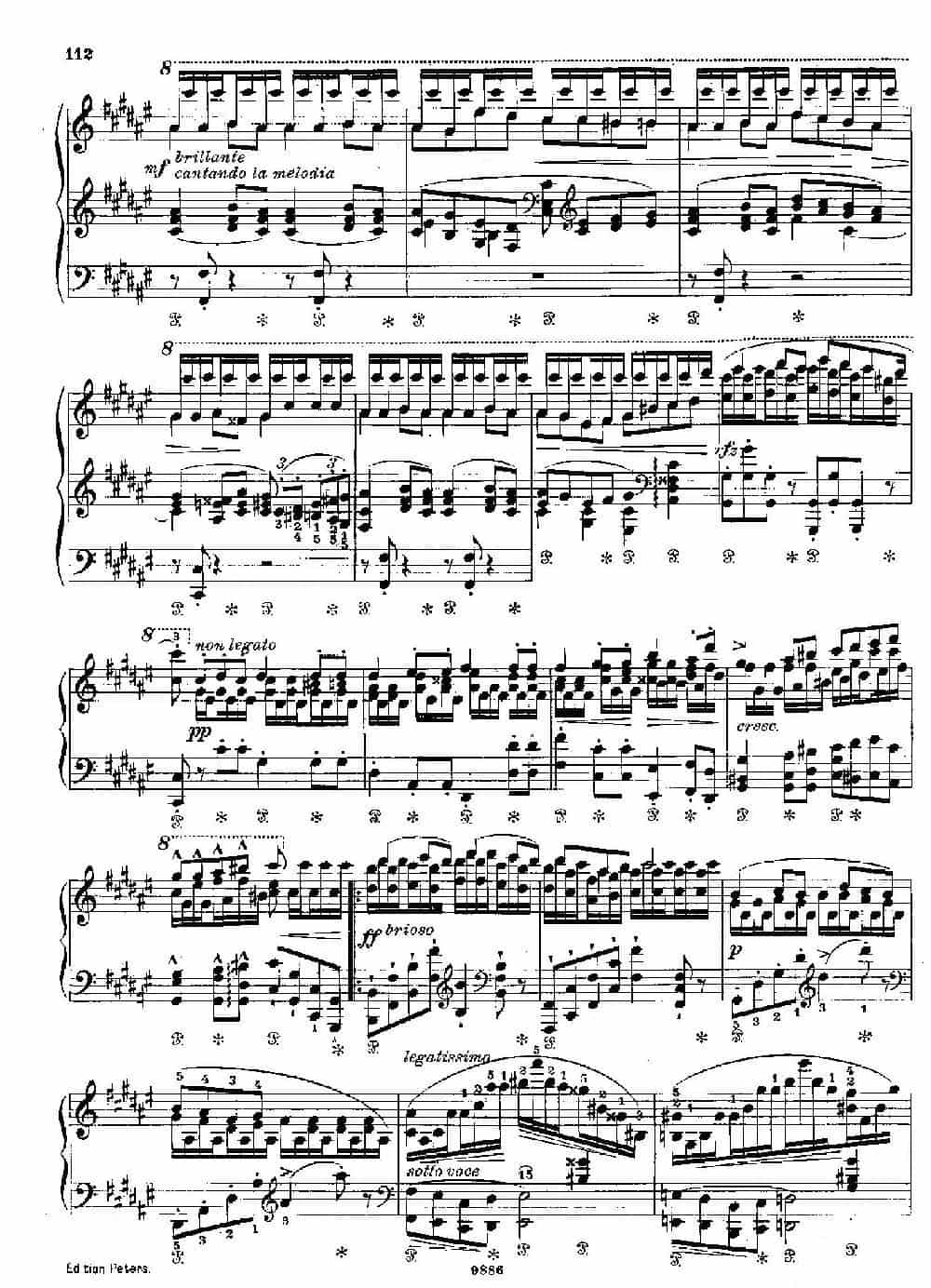 3首进行曲 S.426 No.3 钢琴乐谱_第9张