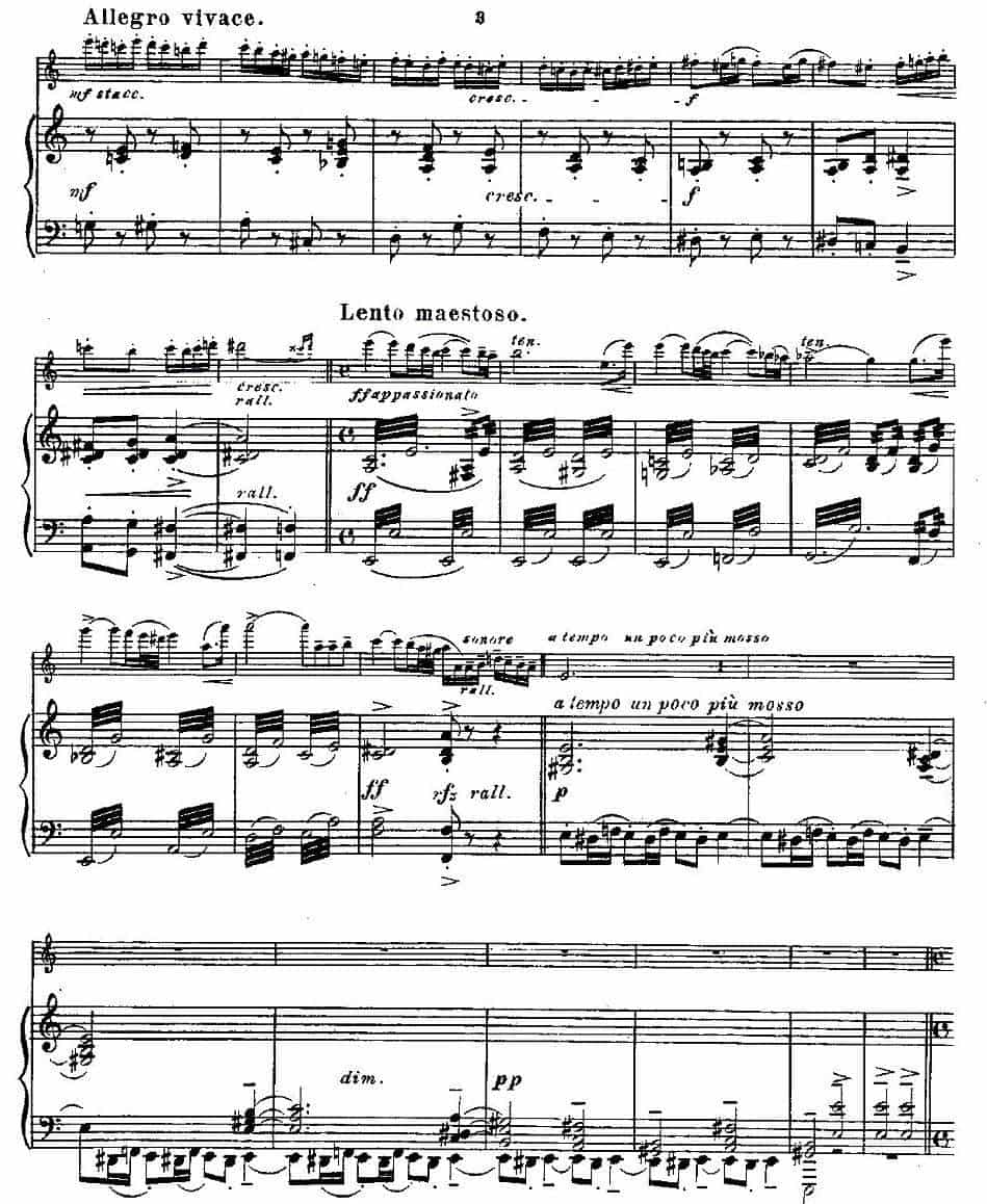 Fantaisies nationales. Op. 59, 6. （长笛+钢琴伴奏） 长笛乐谱_第2张