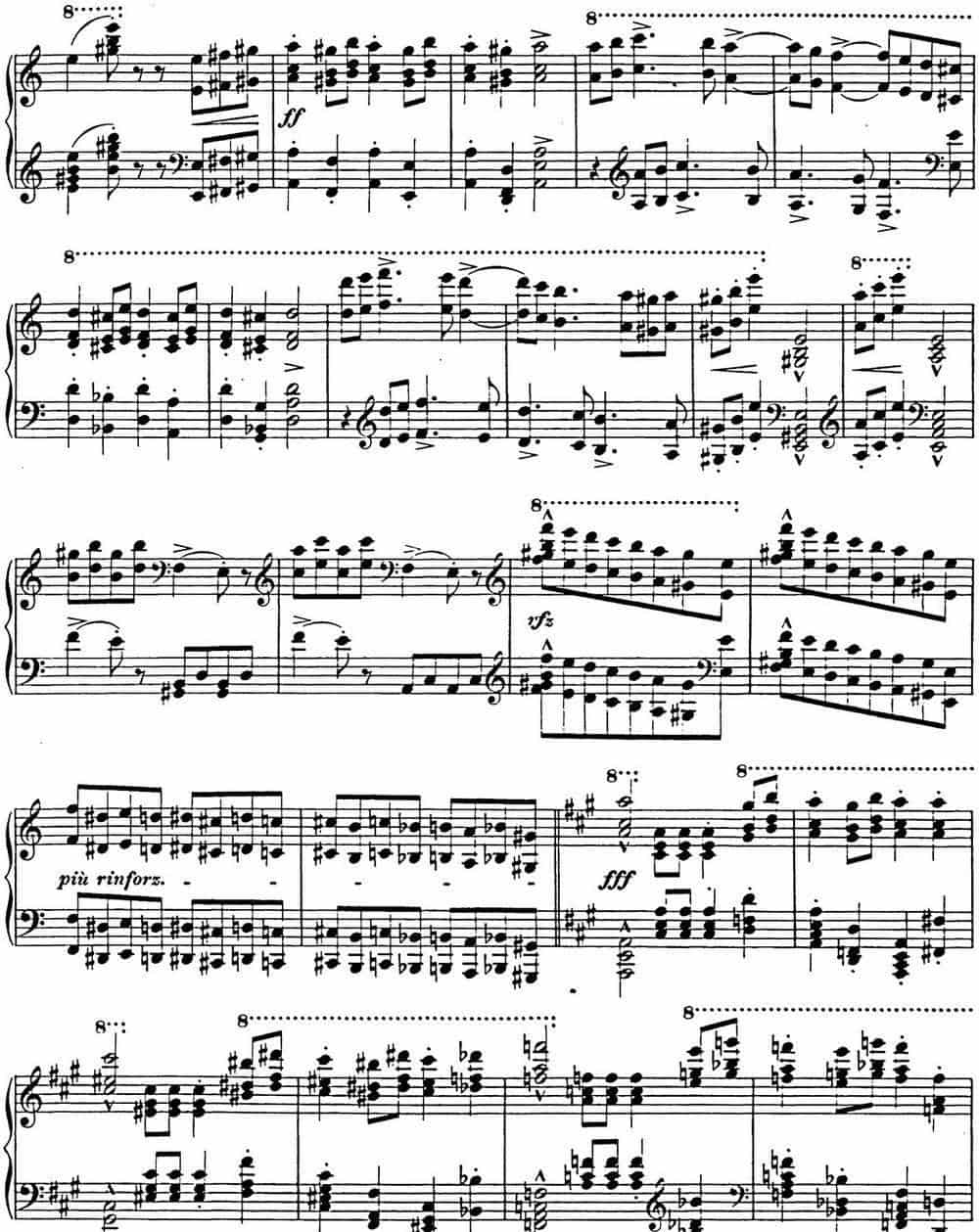 李斯特 匈牙利狂想曲CD Hungarian Rhapsodies S.244 No.15 钢琴乐谱_第11张