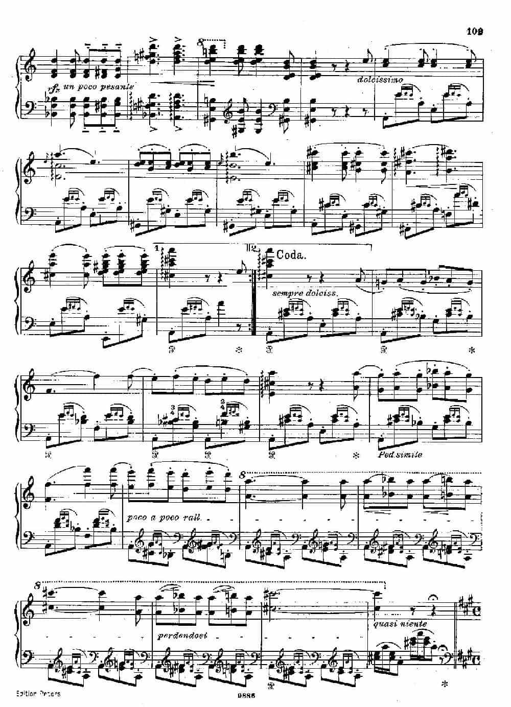 3首进行曲 S.426 No.3 钢琴乐谱_第6张