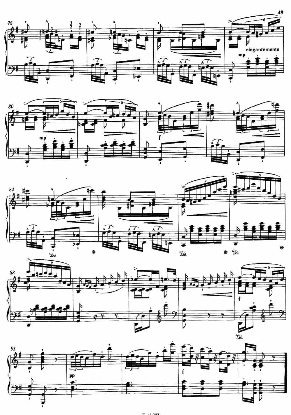 Soirées Musicales S.424（《音乐晚会（全12首）》第5首） 钢琴乐谱_第4张